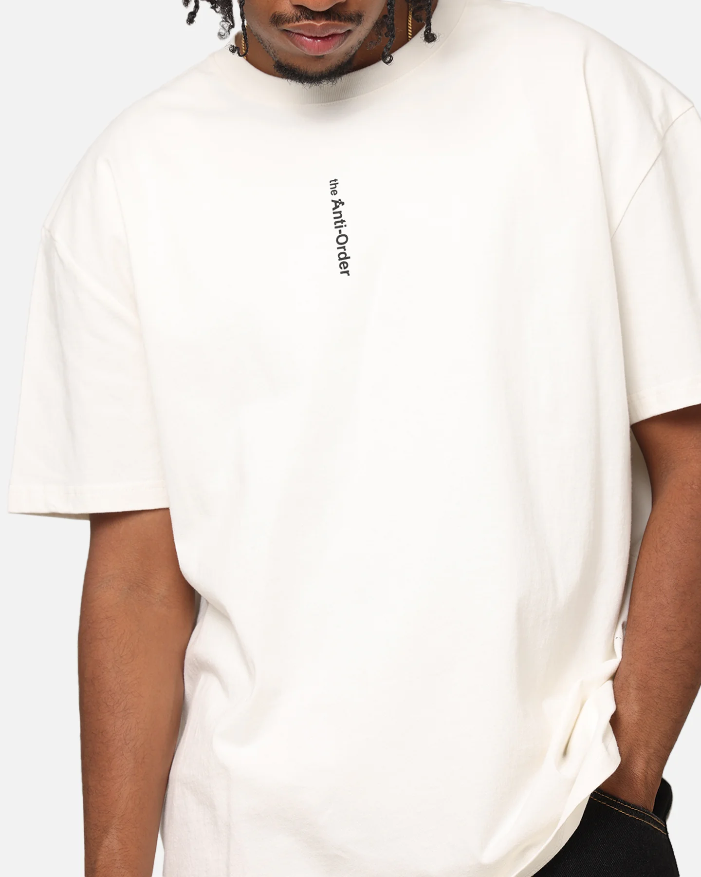 The Anti Order Process Boxy T-Shirt Off White - Image 6