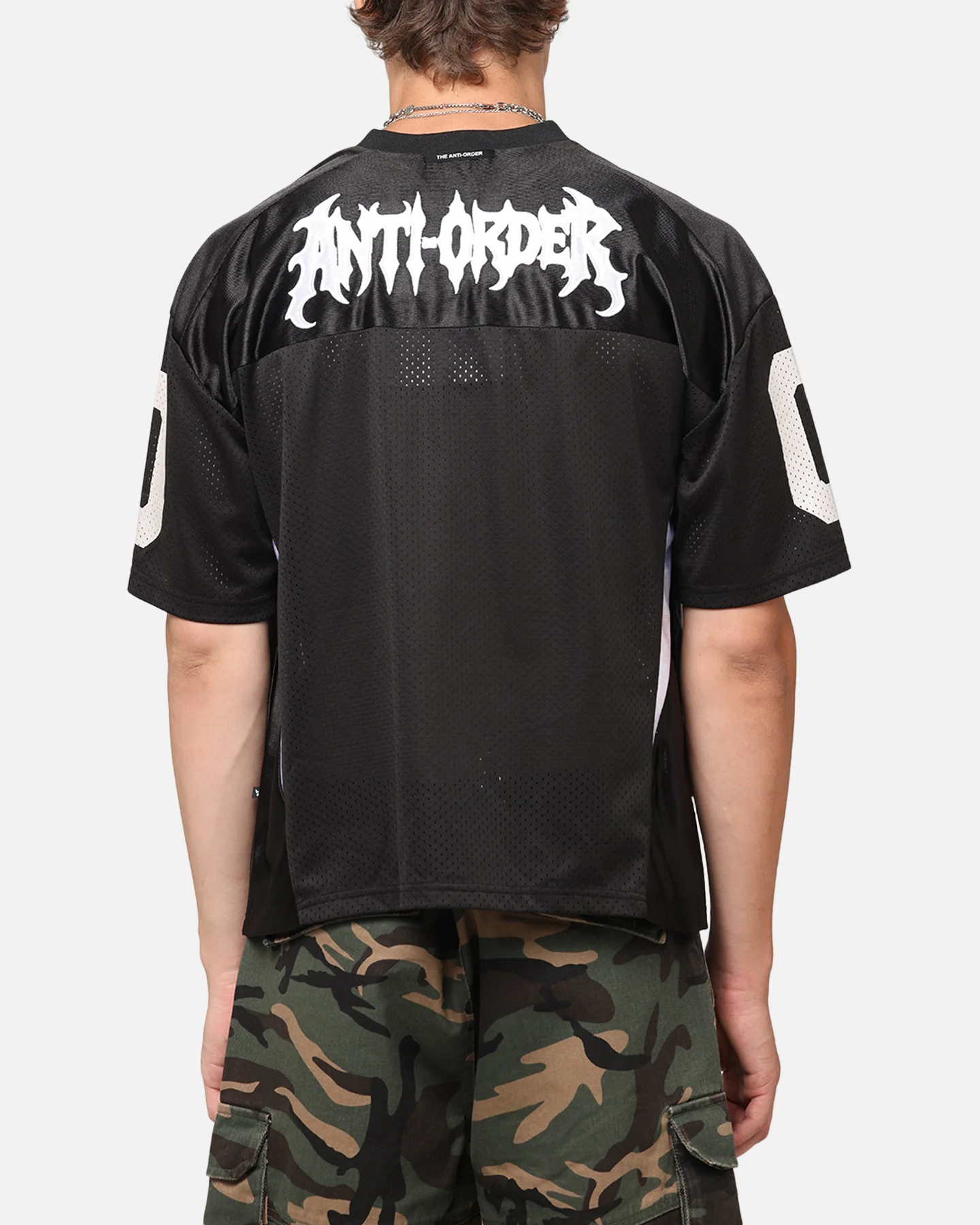 The Anti Order Sparta Mesh Team Jersey Black/White - Image 2
