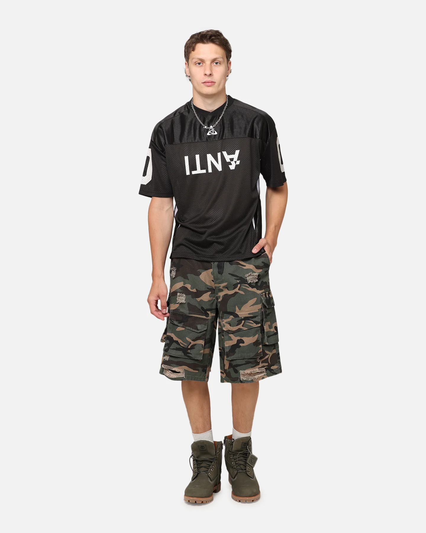 The Anti Order Sparta Mesh Team Jersey Black/White - Image 3