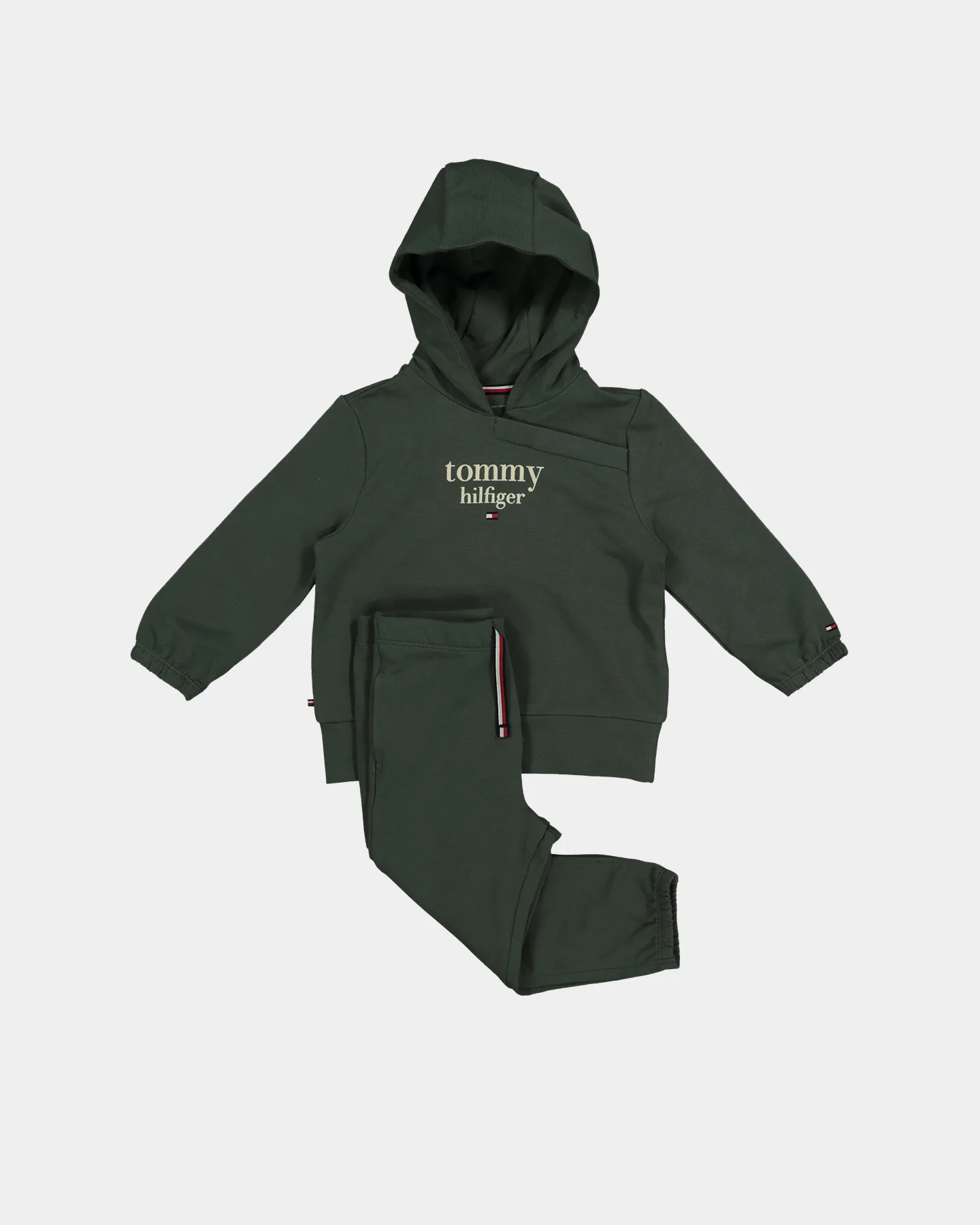 Tommy Hilfiger Infants' Graphic Hooded Set Avalon Green