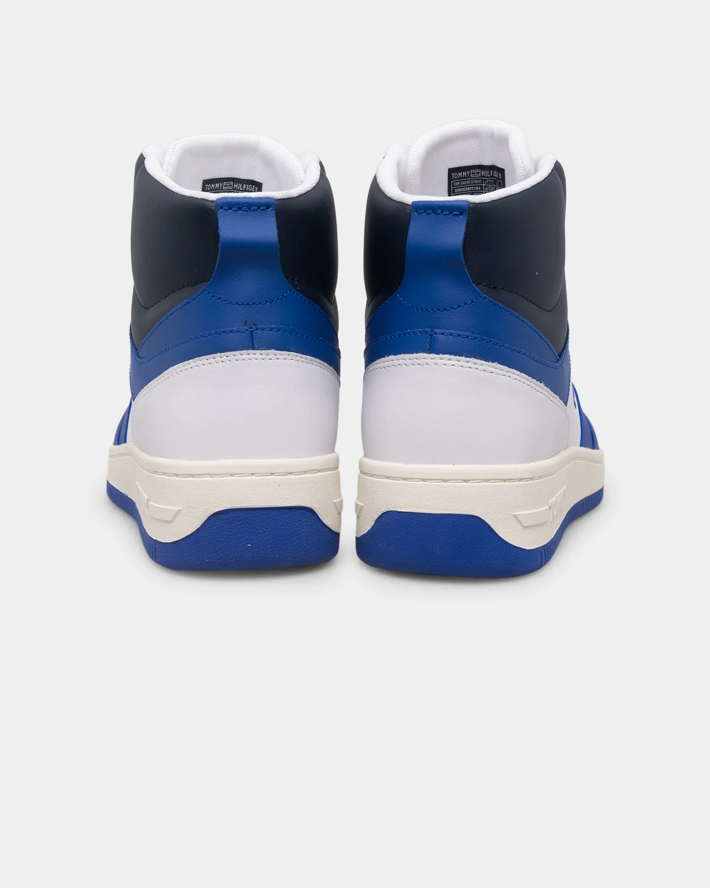 Tommy Jeans Mid Cut Basketball Trainers Ultra Blue - Image 3