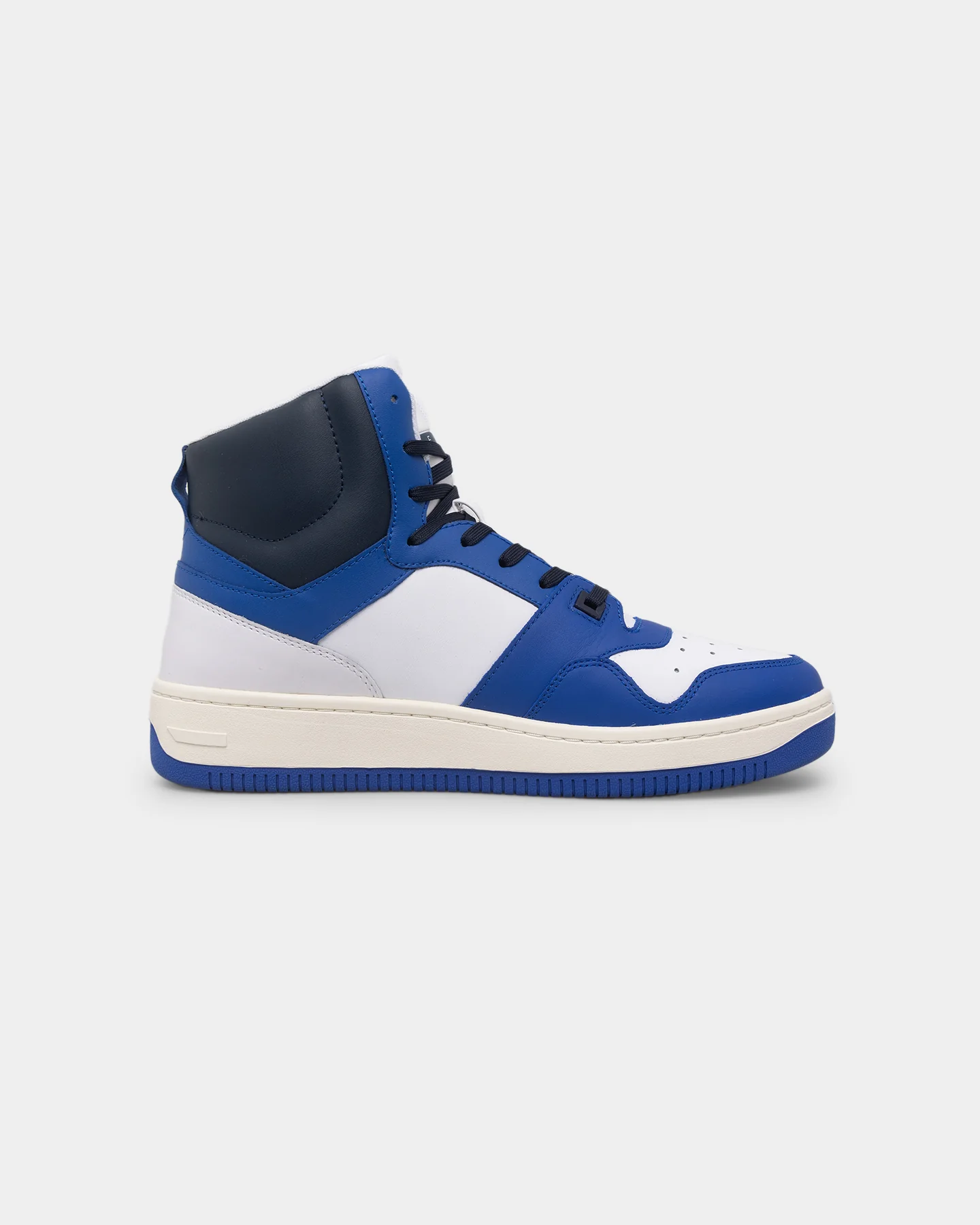Tommy Jeans Mid Cut Basketball Trainers Ultra Blue - Image 4