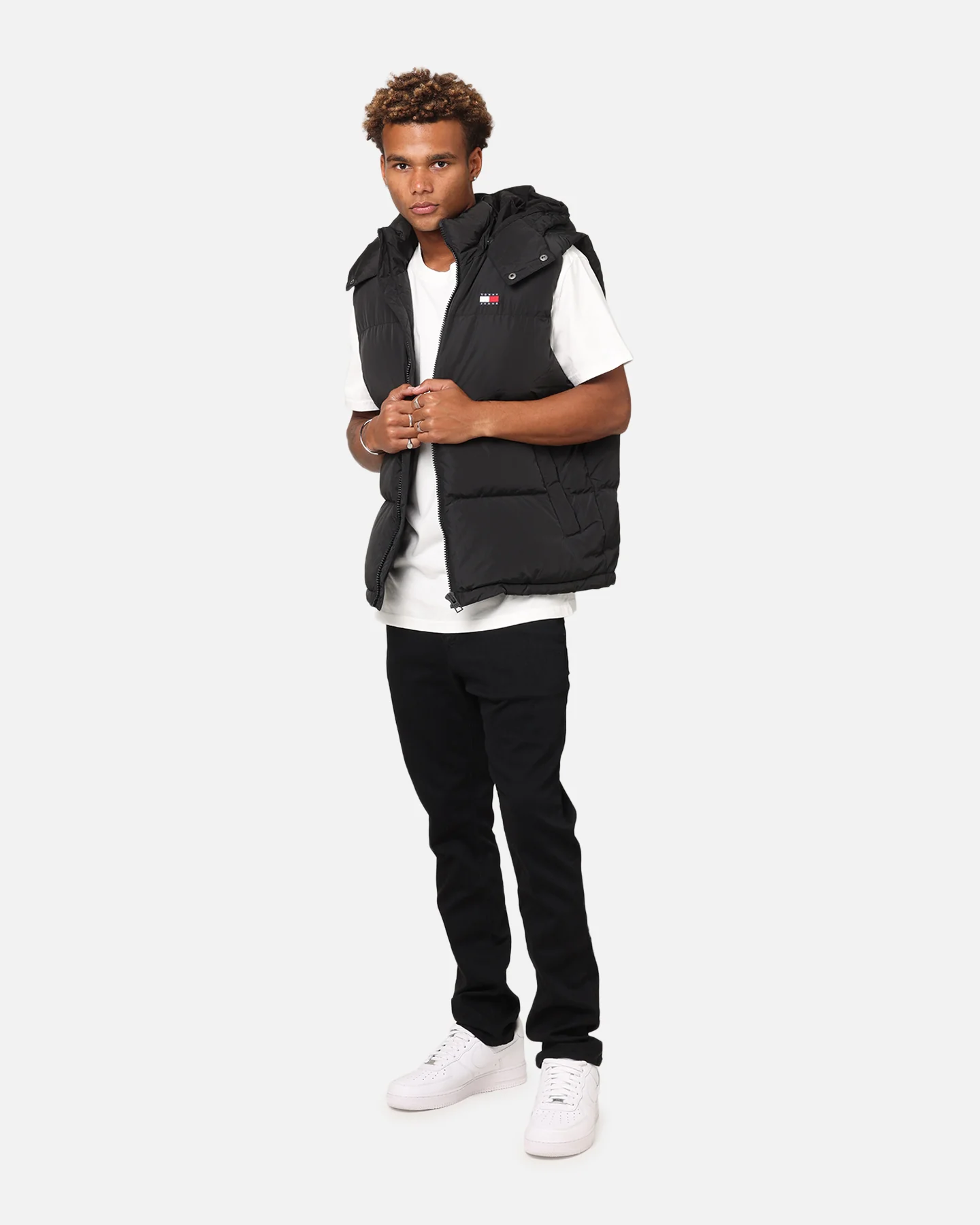 Tommy Jeans TJM Alaska Vest Black - Image 2