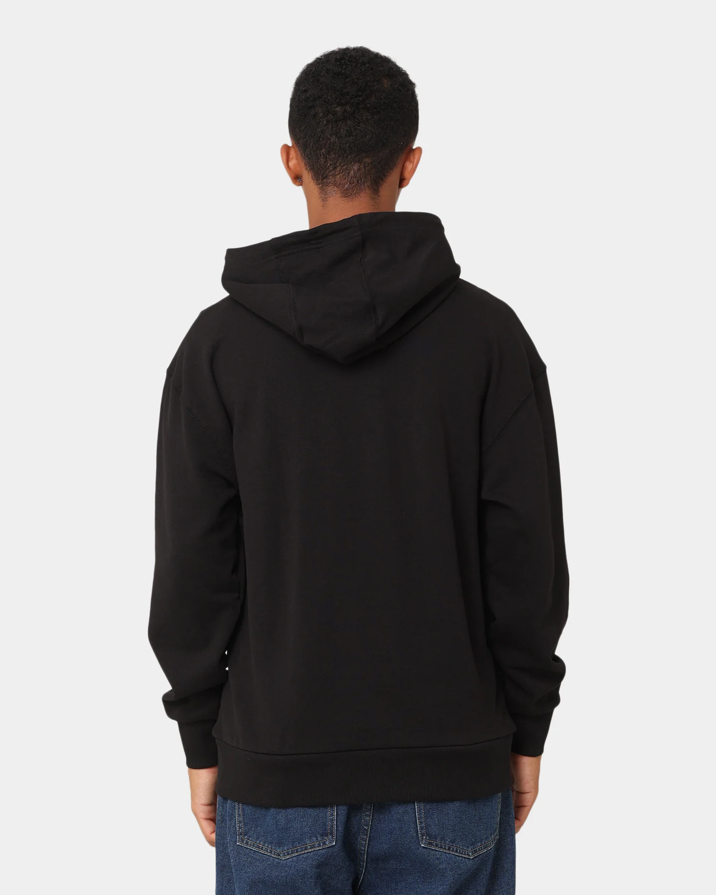 Tommy Jeans TJM Regular Athletic Logo Hoodie Black - Image 4