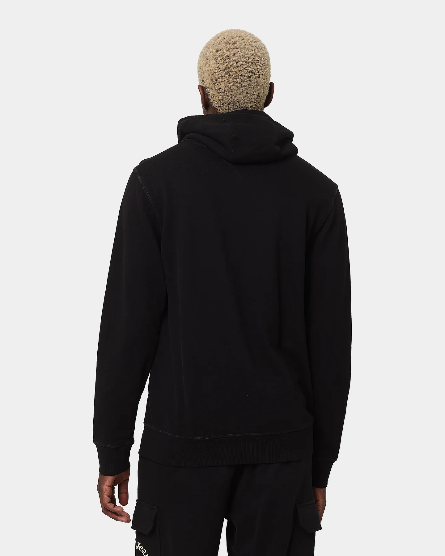 Tommy Jeans TJM Timeless Circle Hoodie Black - Image 4