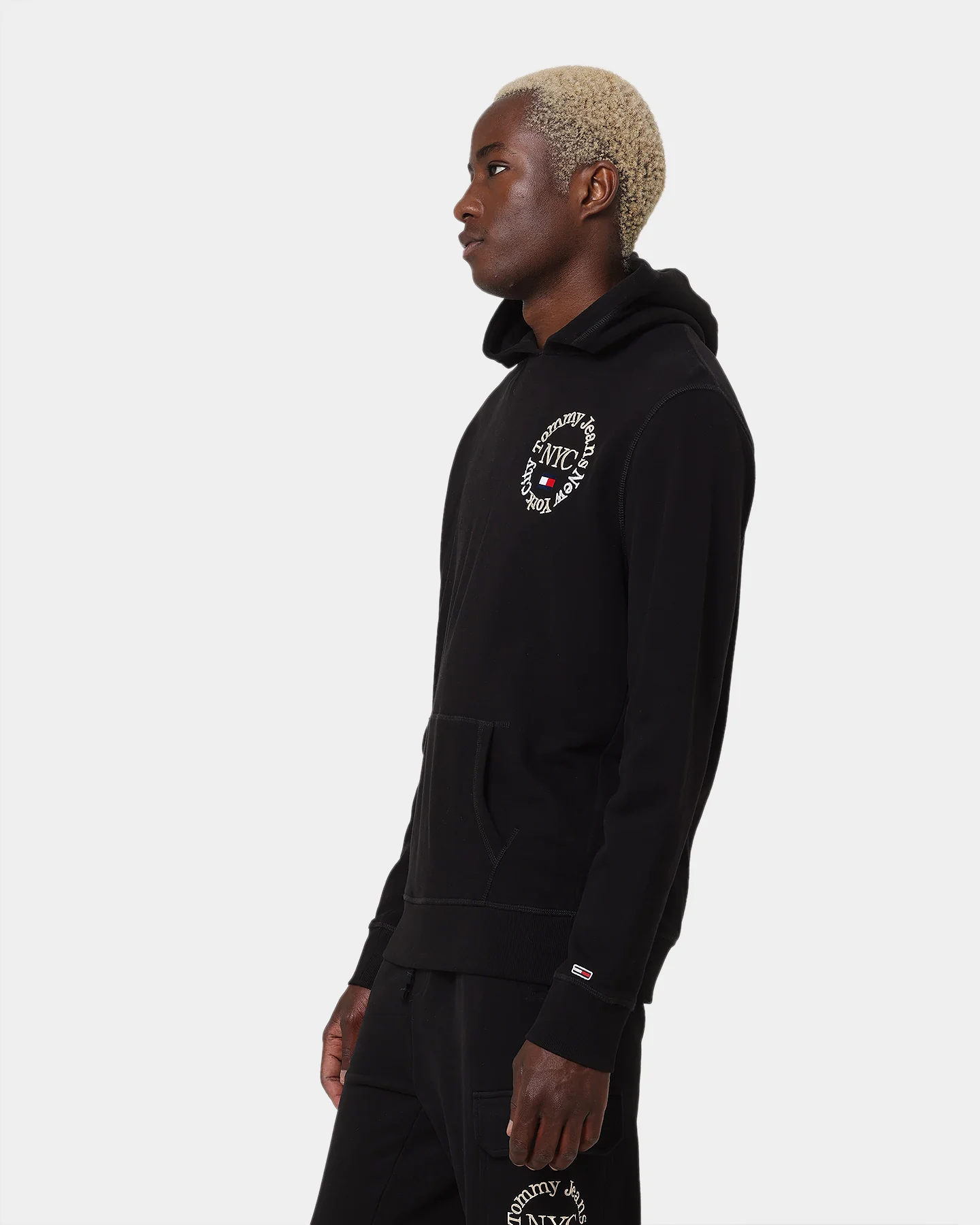 Tommy Jeans TJM Timeless Circle Hoodie Black - Image 6