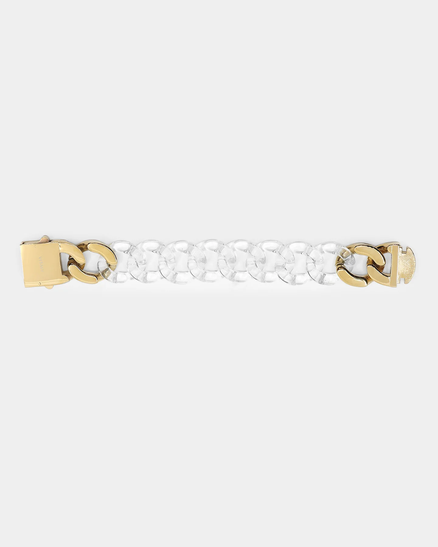 Vitaly Unisex Static Bracelet Clear/Gold - Image 2