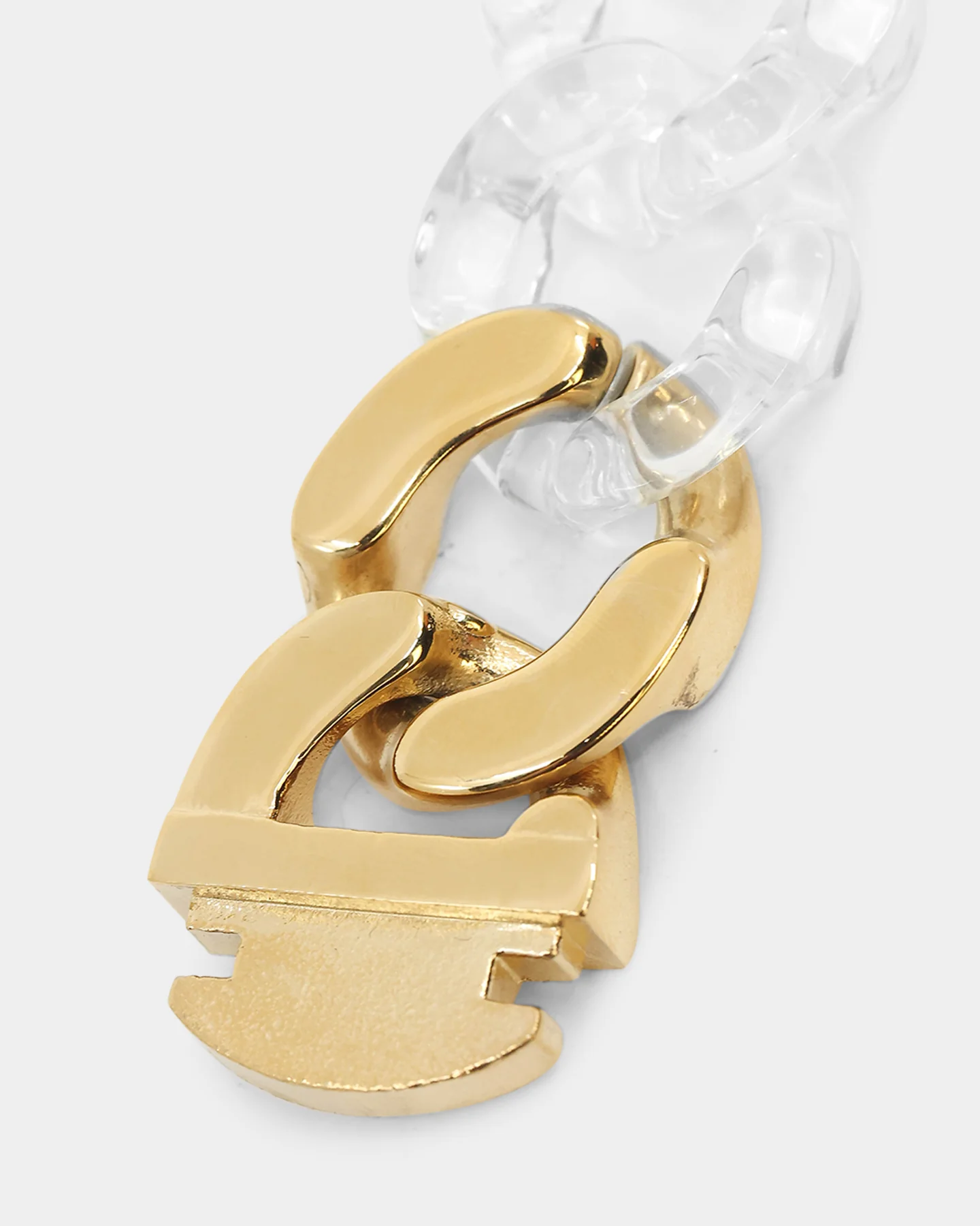 Vitaly Unisex Static Bracelet Clear/Gold - Image 4