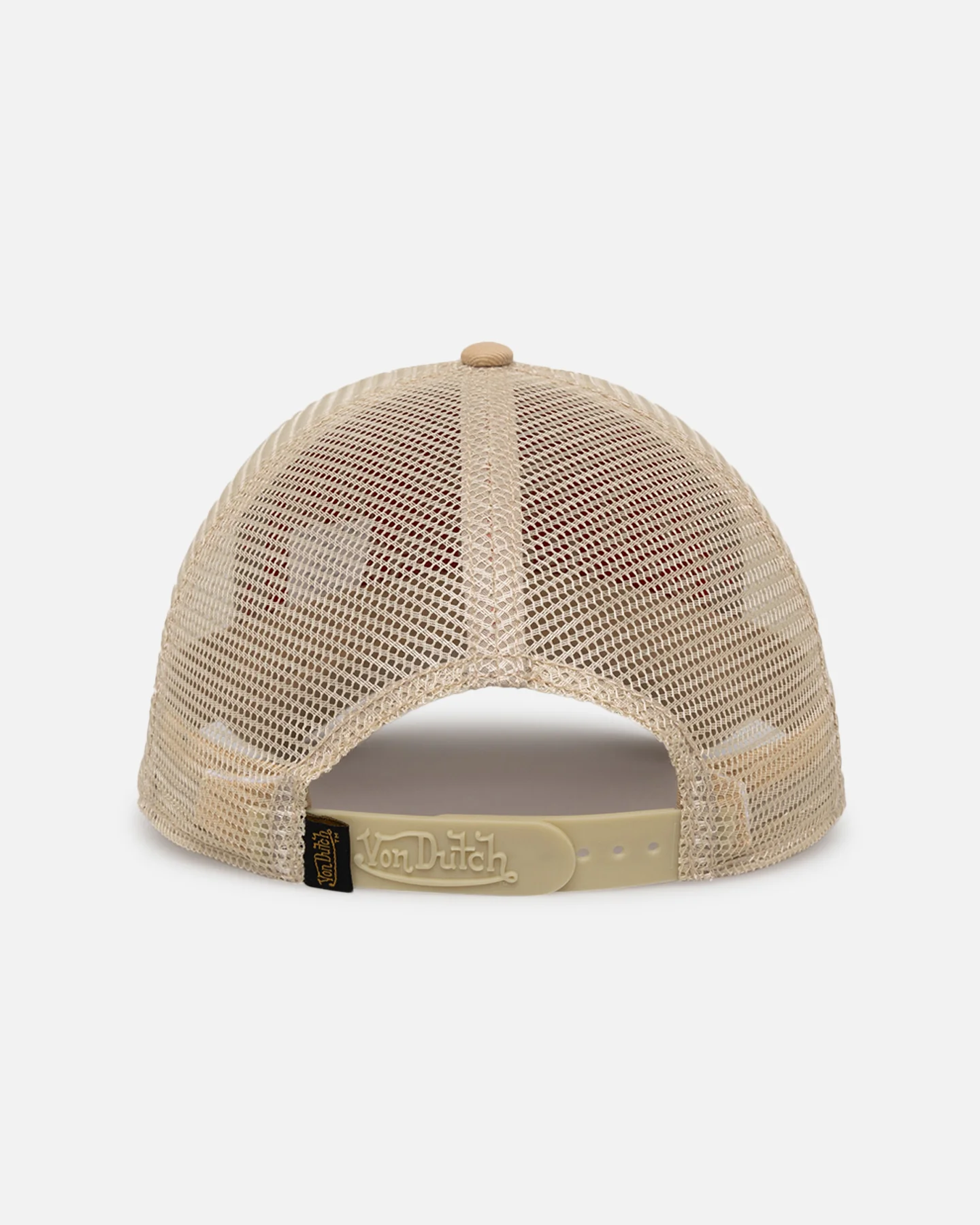 Von Dutch Taupe Trucker Snapback Taupe - Image 2