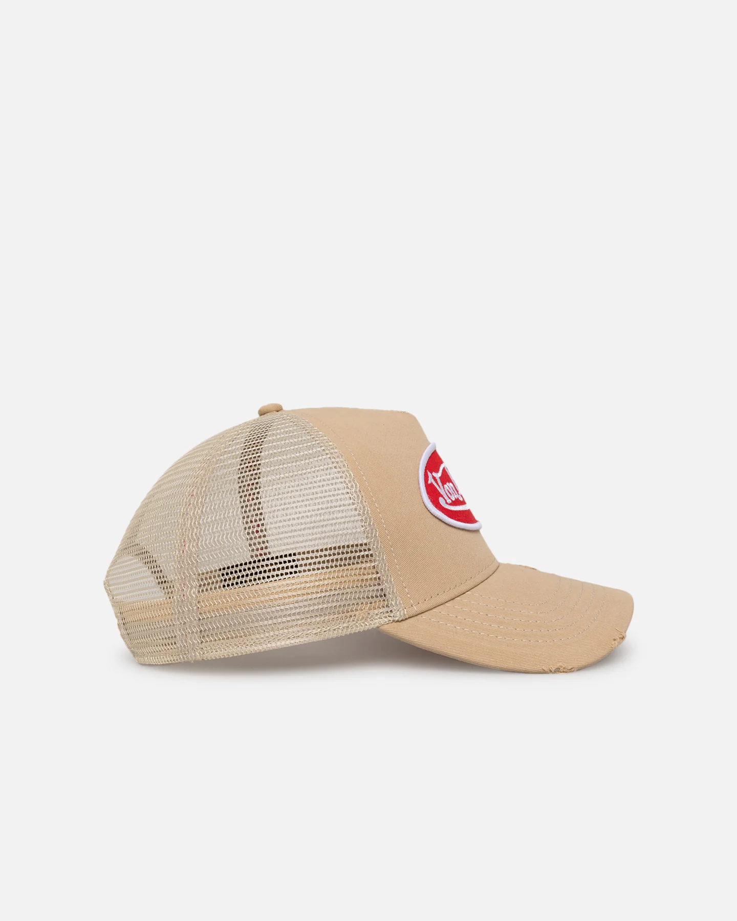 Von Dutch Taupe Trucker Snapback Taupe - Image 3