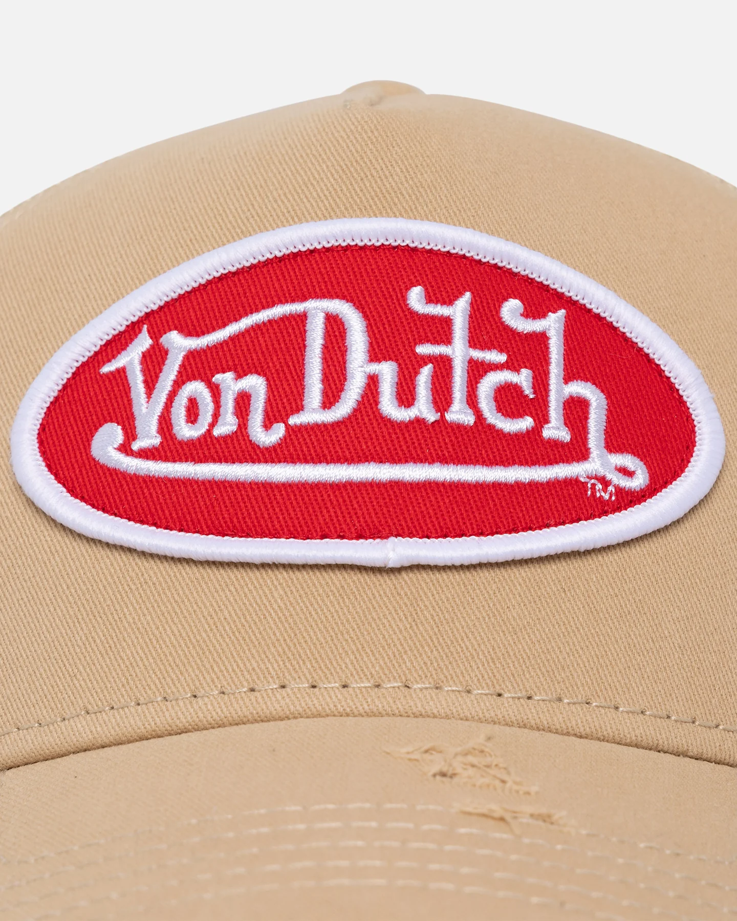 Von Dutch Taupe Trucker Snapback Taupe - Image 5