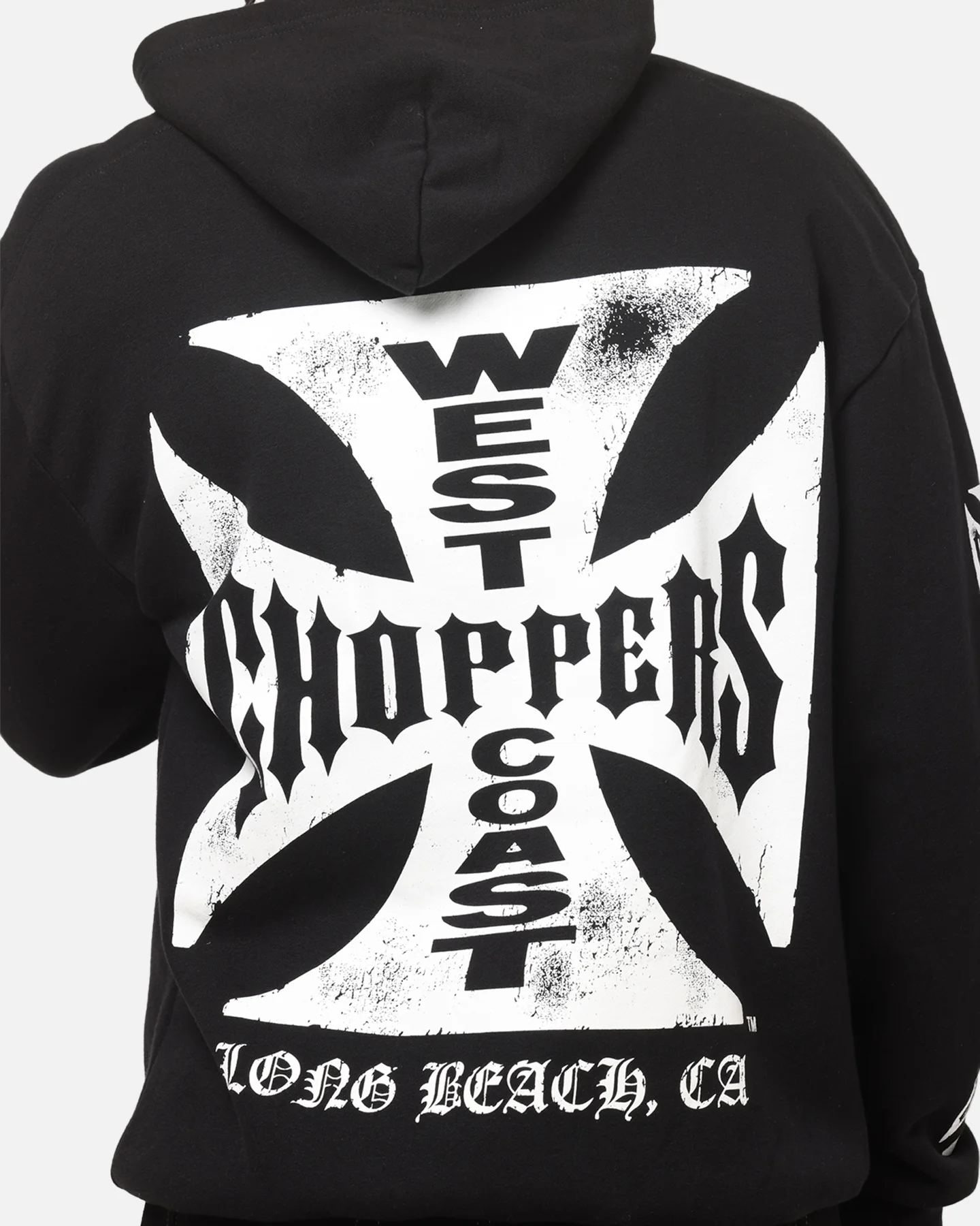 West Coast Choppers Core Logo Hoodie Black - Image 7