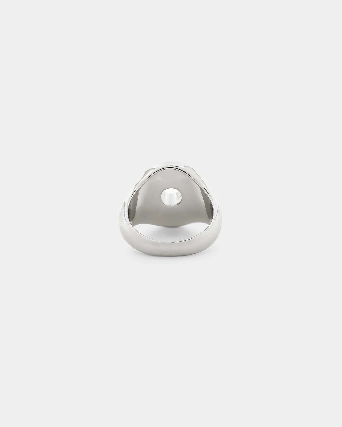 Wild For The Weekend Flower Power Signet Ring (Large) Silver - Image 7