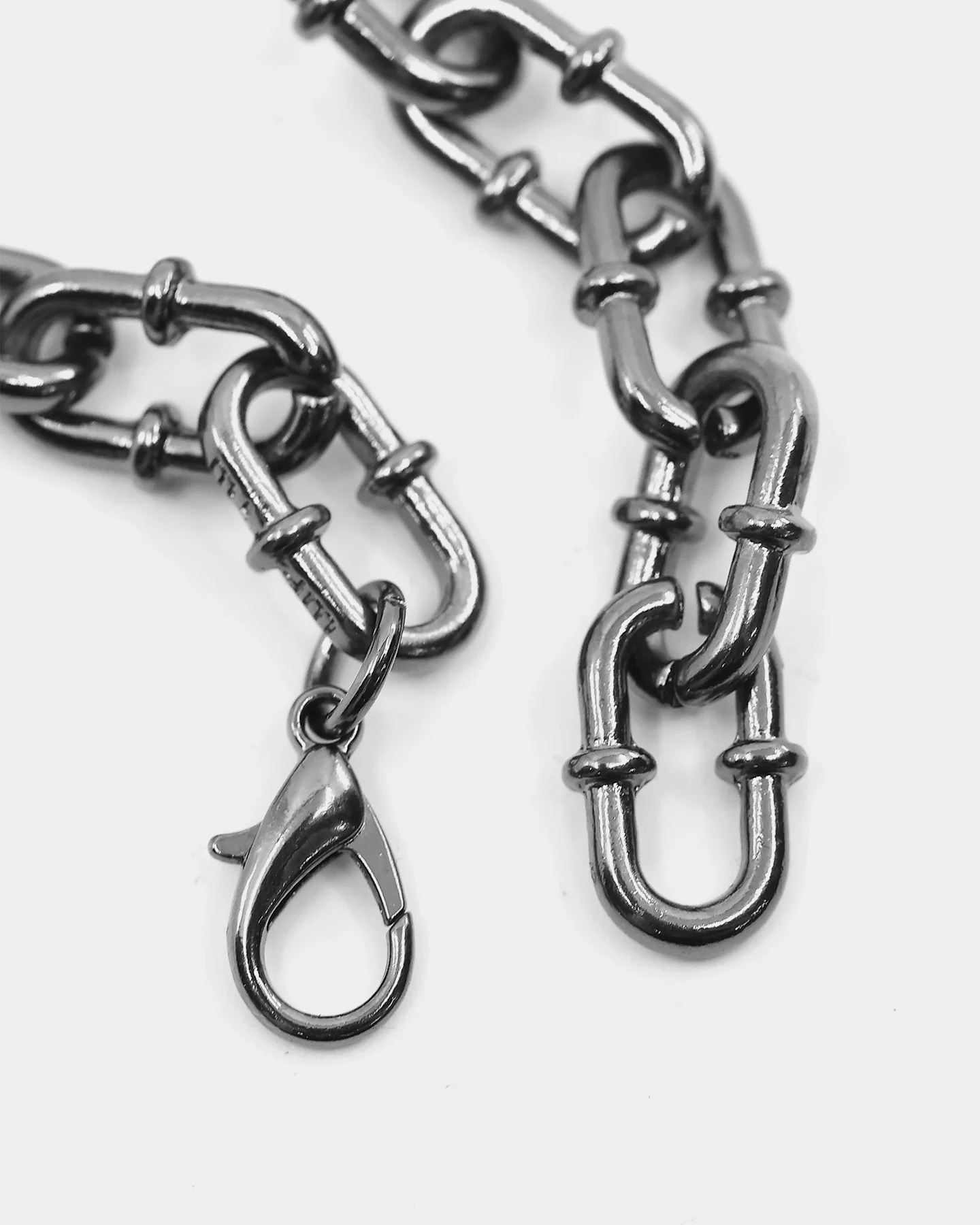 Wild for the Weekend Playing with Fire Chain Bracelet Gunmetal - Image 7
