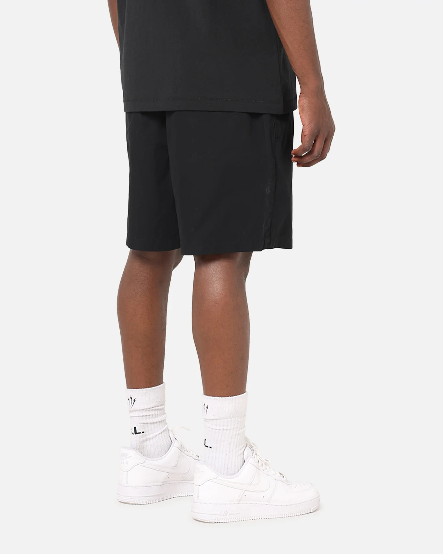 X-Large 91 Stock Beach Shorts Black - Image 5