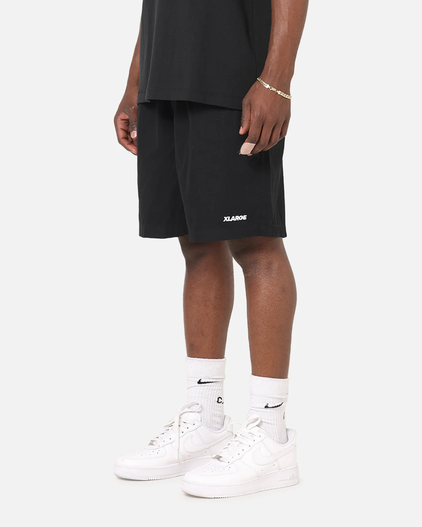 X-Large 91 Stock Beach Shorts Black - Image 6