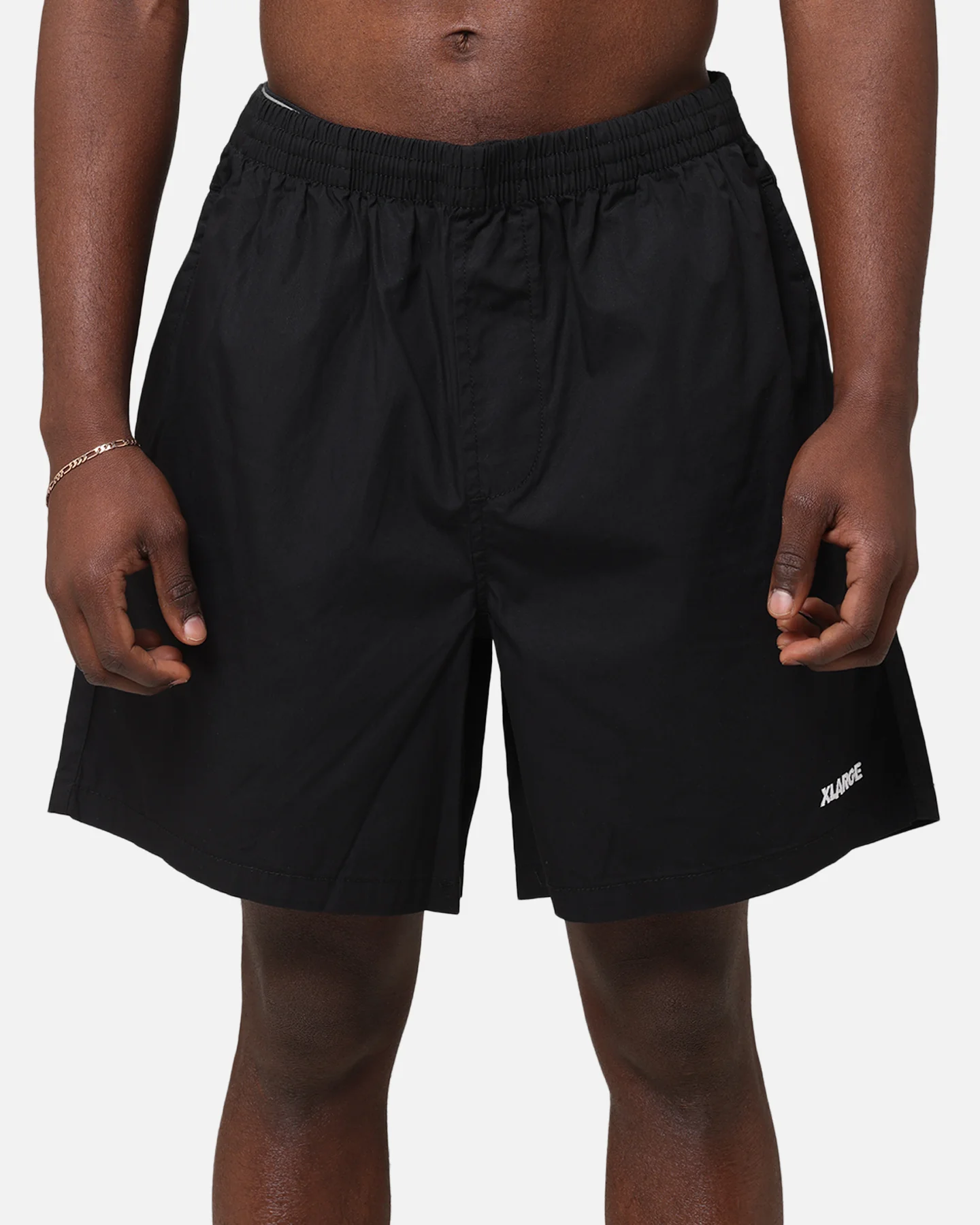 X-Large 91 Stock Beach Shorts Black - Image 7