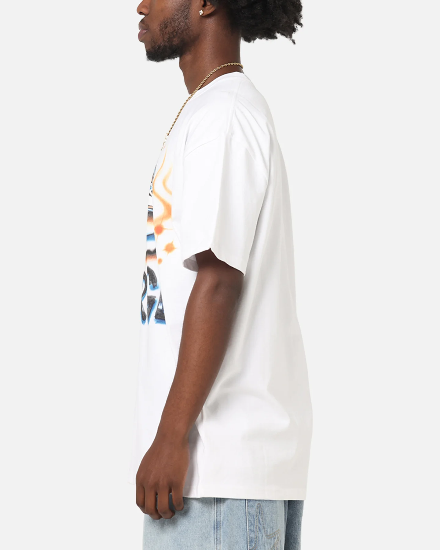 X-Large Airbrush T-Shirt White - Image 5