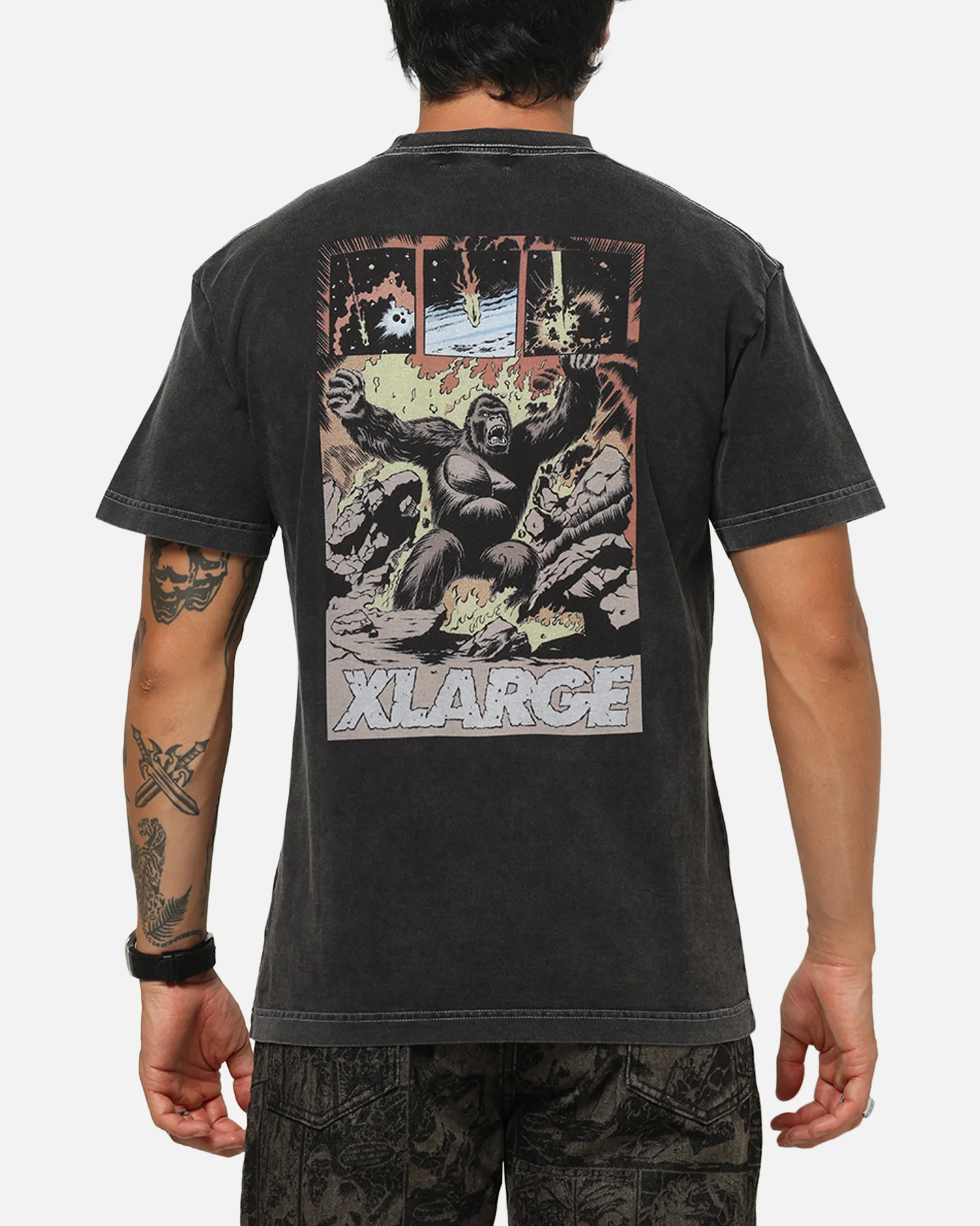 X-Large Comic II T-Shirt Black
