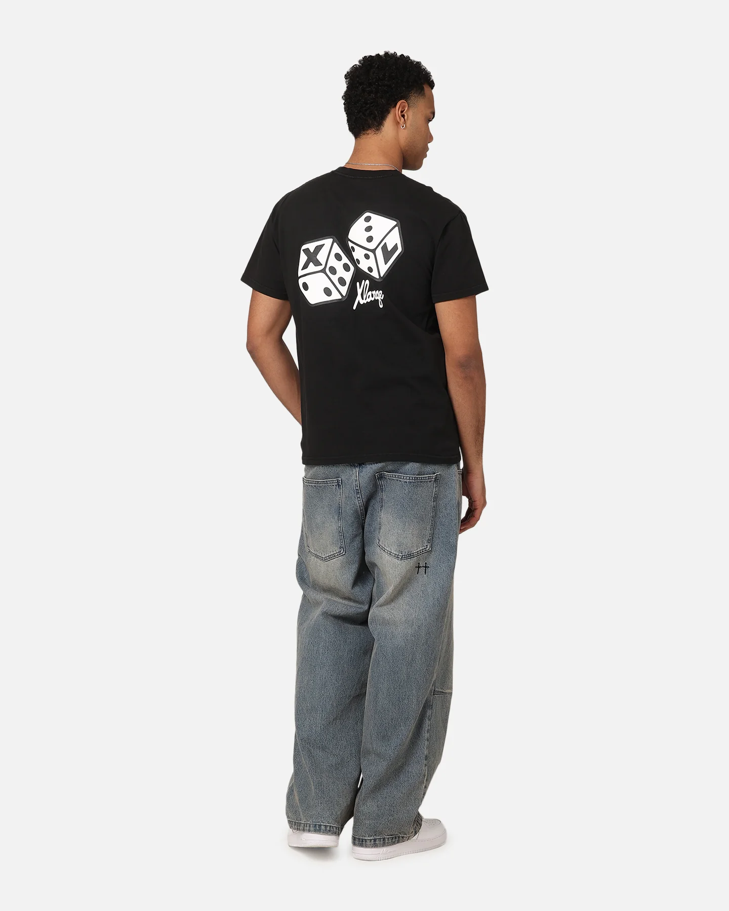 X-Large XL Dice T-Shirt Pigment Black - Image 3
