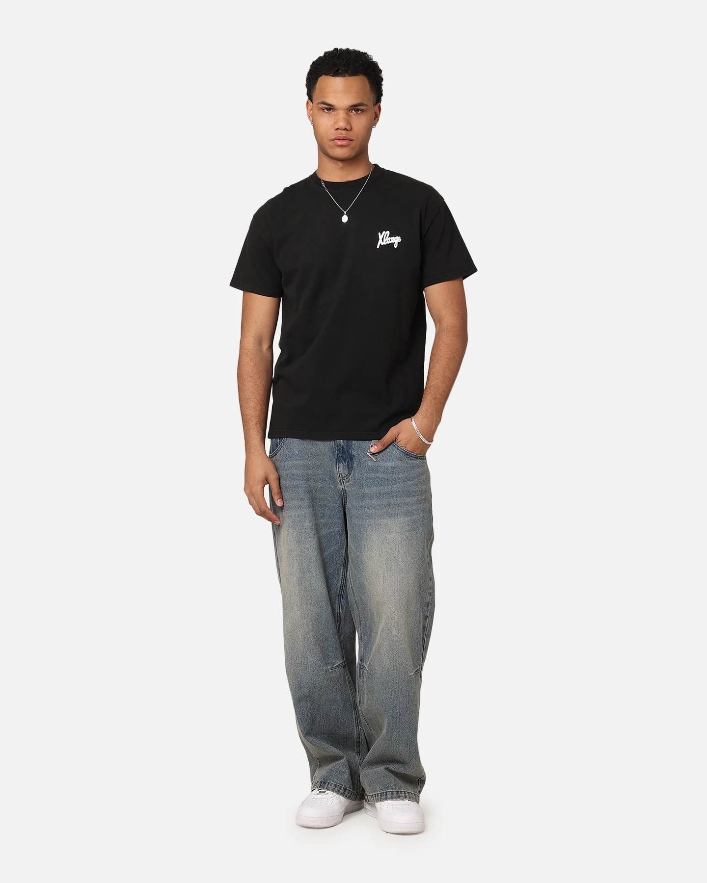 X-Large XL Dice T-Shirt Pigment Black - Image 4
