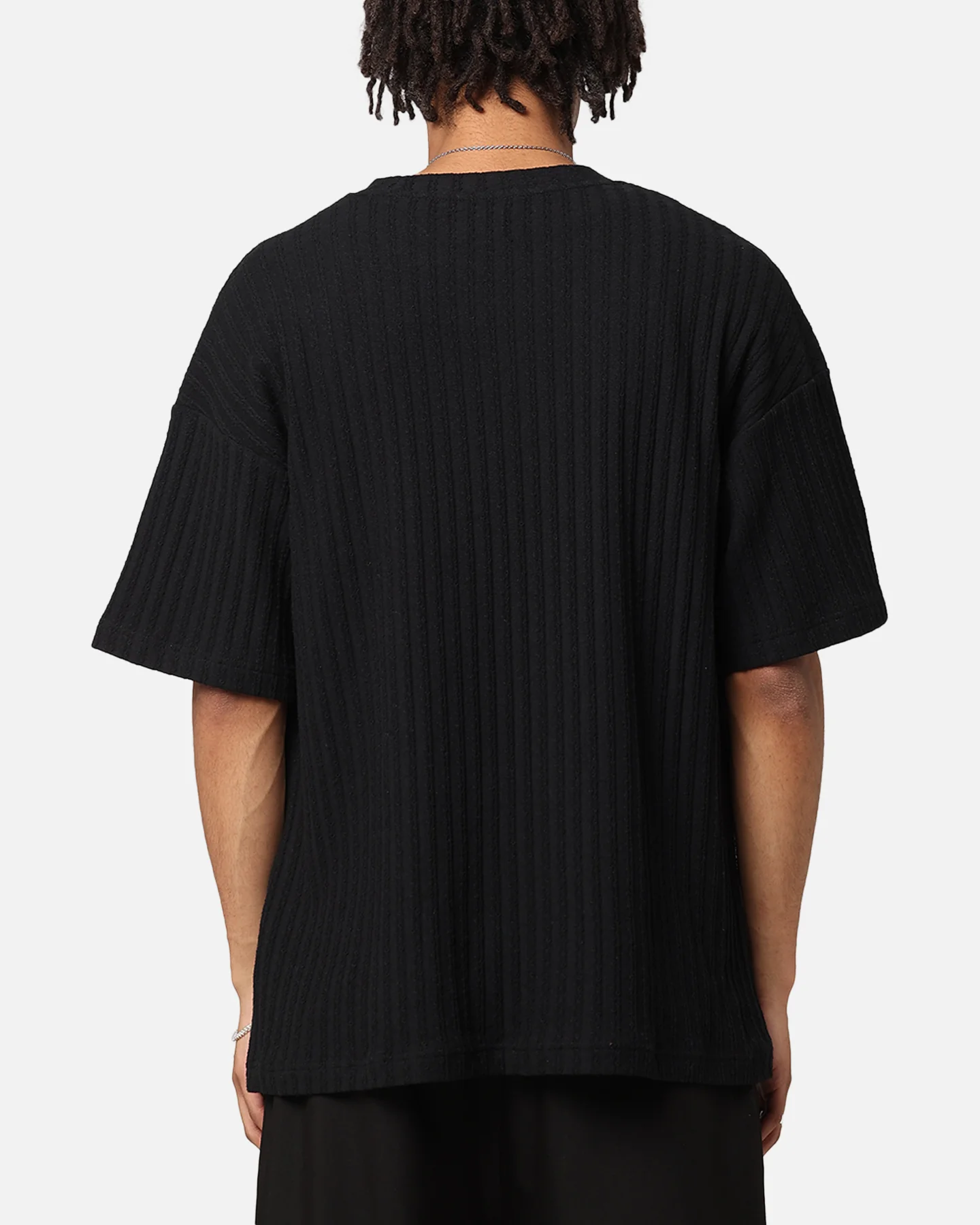 XXIII Karl Knit T-Shirt Black - Image 2