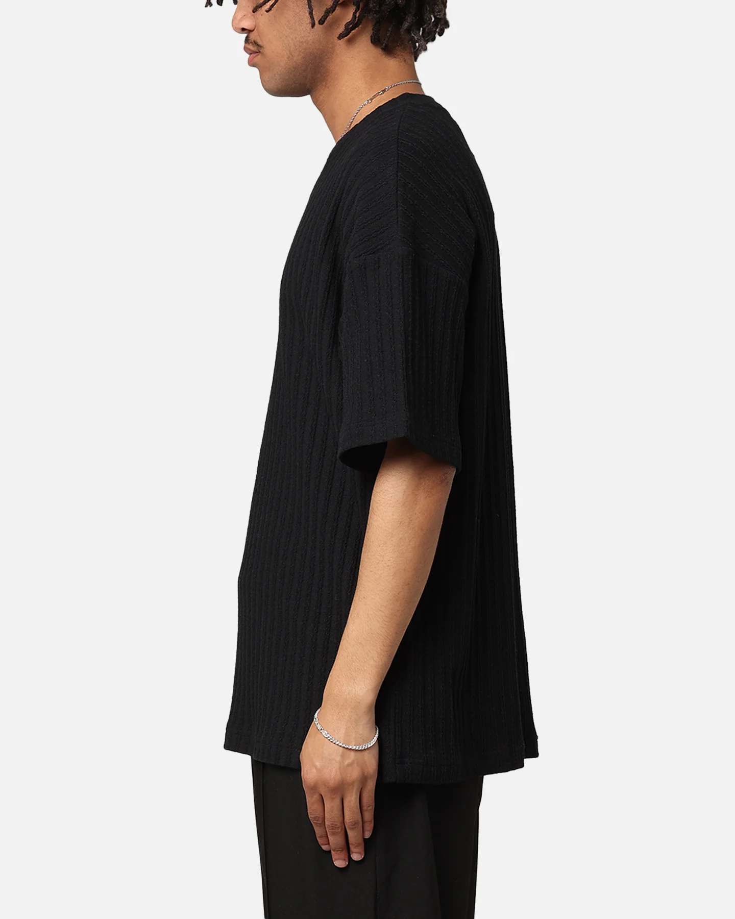XXIII Karl Knit T-Shirt Black - Image 5