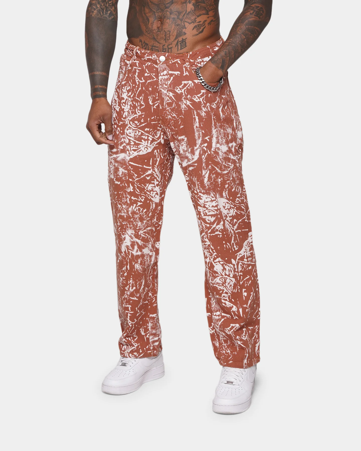 XXIII Malaga Shatter Jeans Brown - Image 3