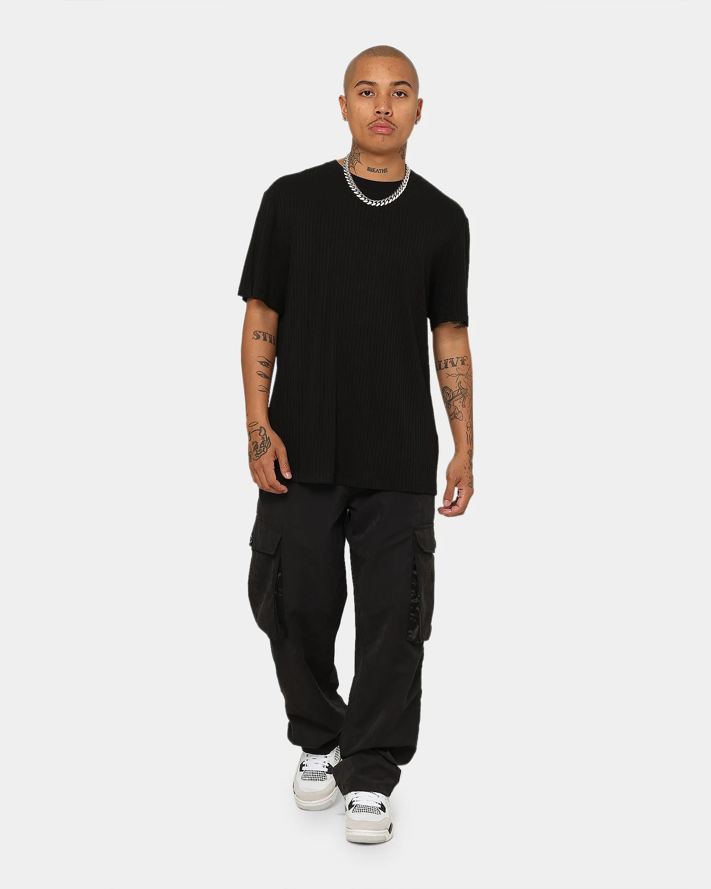 XXIII Malik Knit T-Shirt Black - Image 2