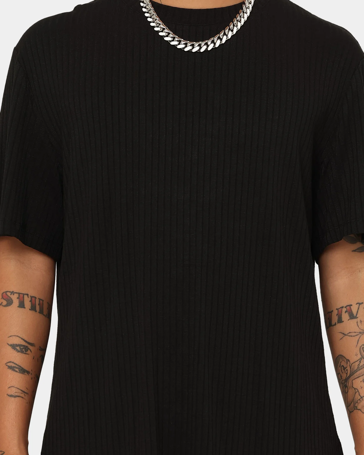 XXIII Malik Knit T-Shirt Black - Image 3