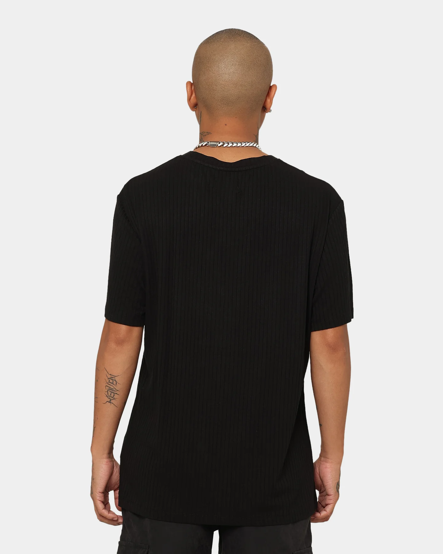 XXIII Malik Knit T-Shirt Black - Image 4