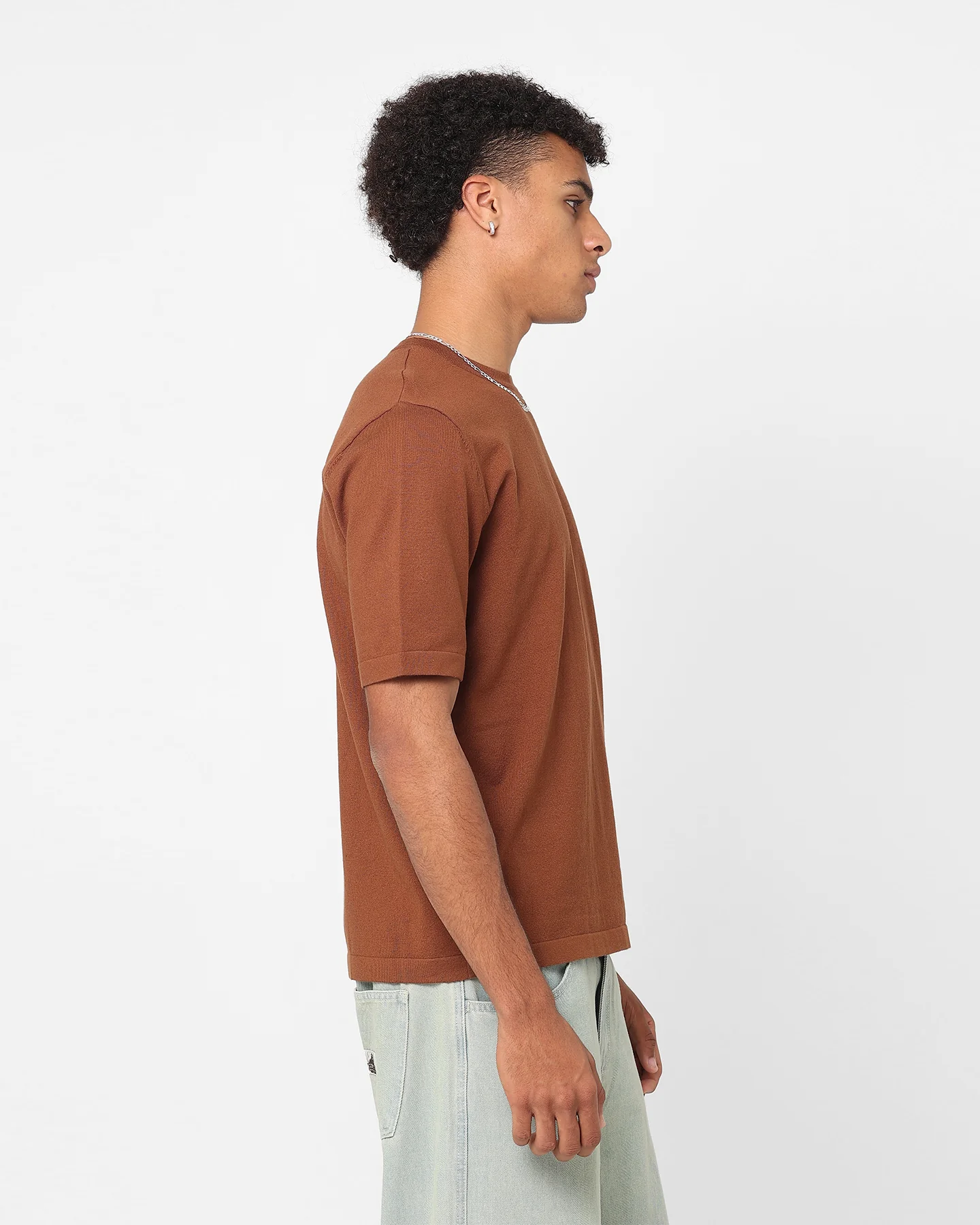 XXIII Pierre Short Sleeve T-Shirt Brown - Image 5