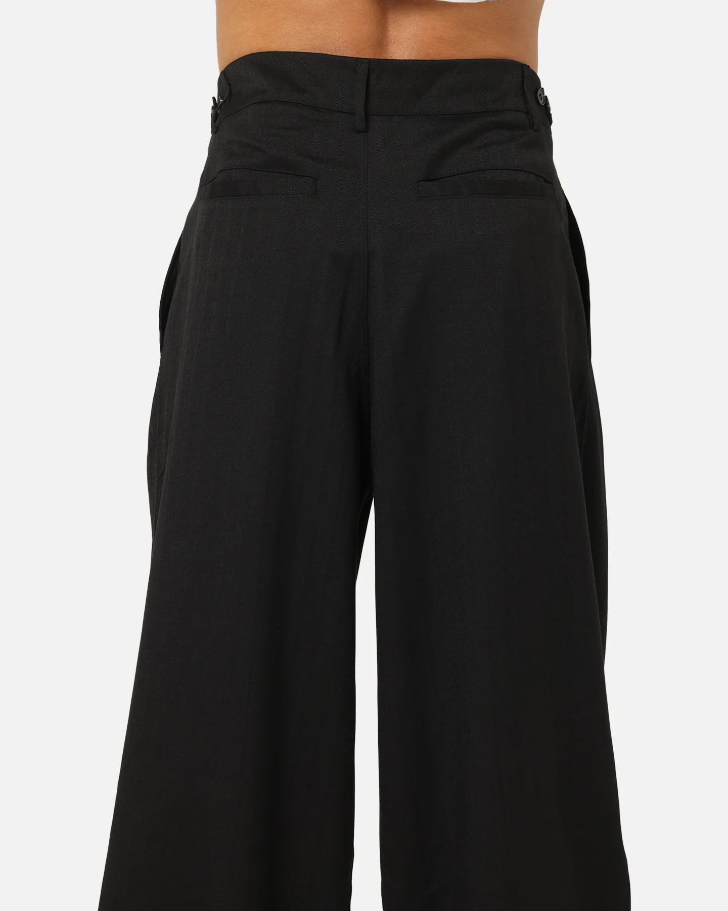 XXIII Pleated Pant Black - Image 8
