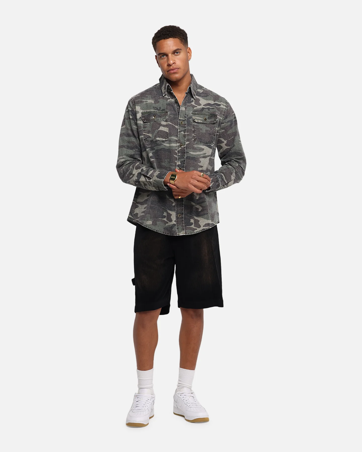 XXIII Slub Overshirt Camo - Image 2