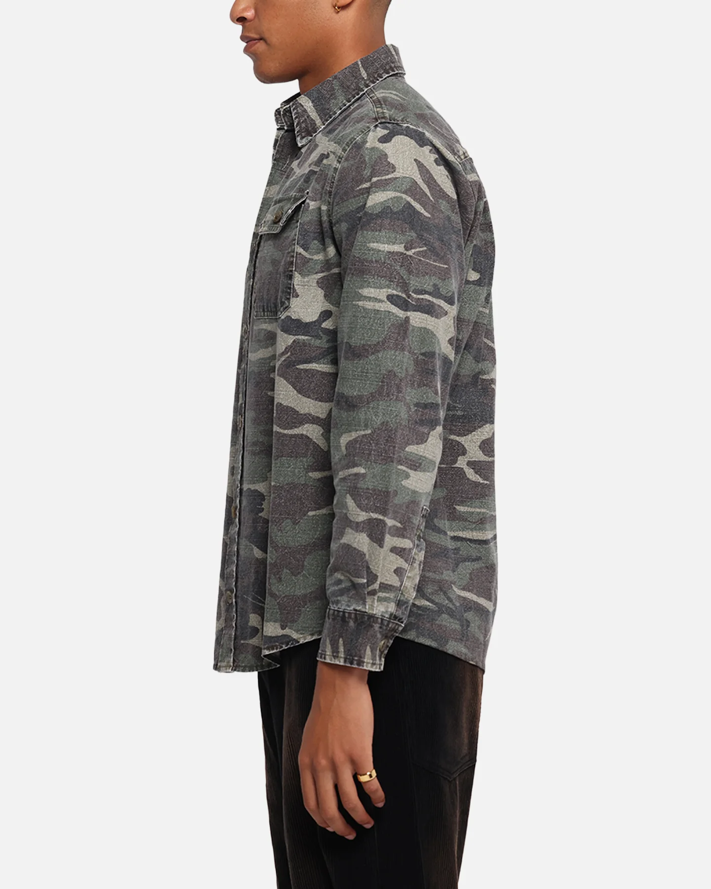 XXIII Slub Overshirt Camo - Image 5