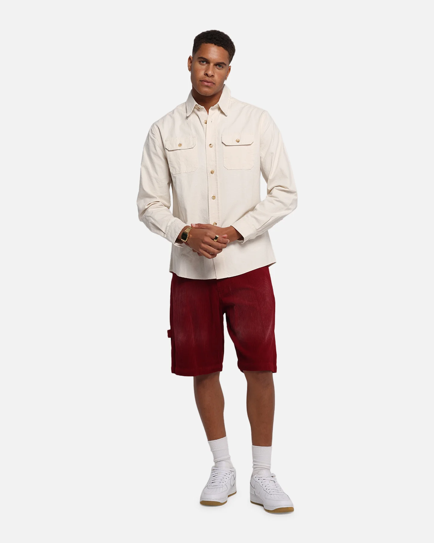 XXIII Slub Overshirt Natural - Image 2