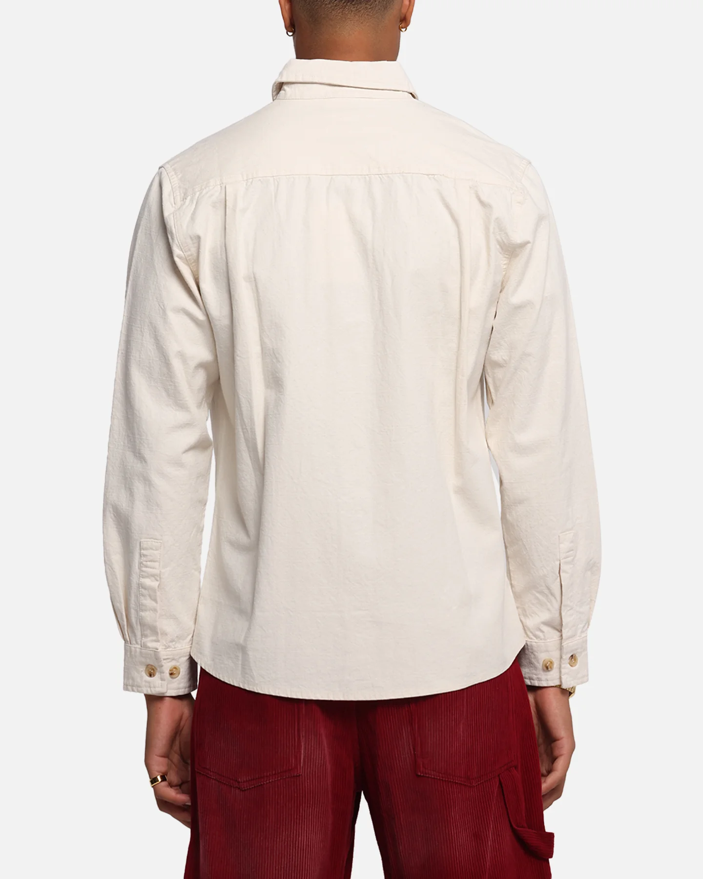 XXIII Slub Overshirt Natural - Image 3
