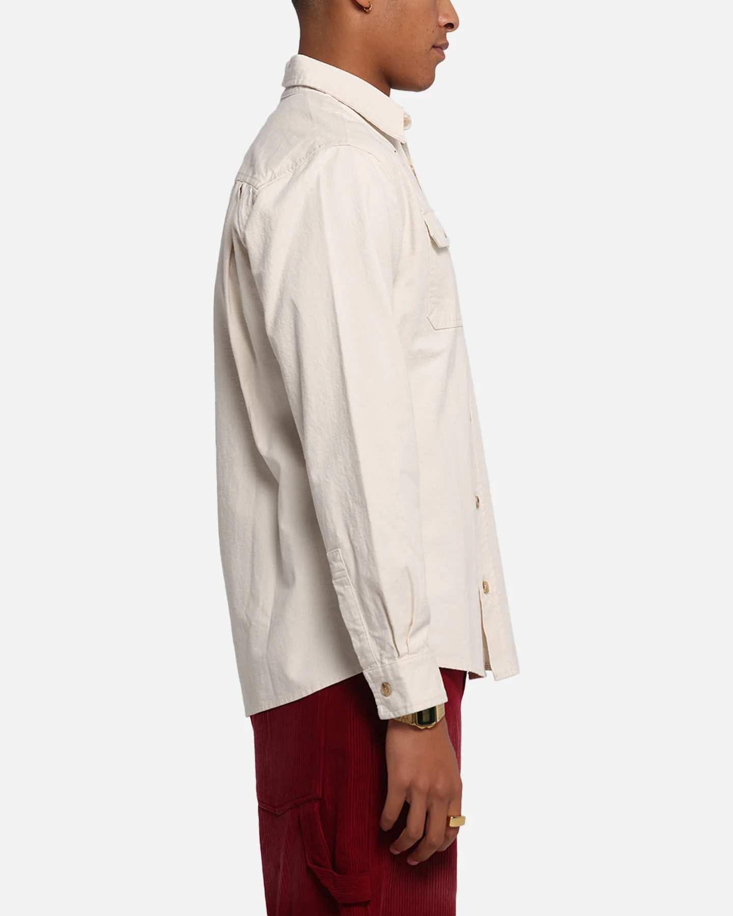 XXIII Slub Overshirt Natural - Image 4