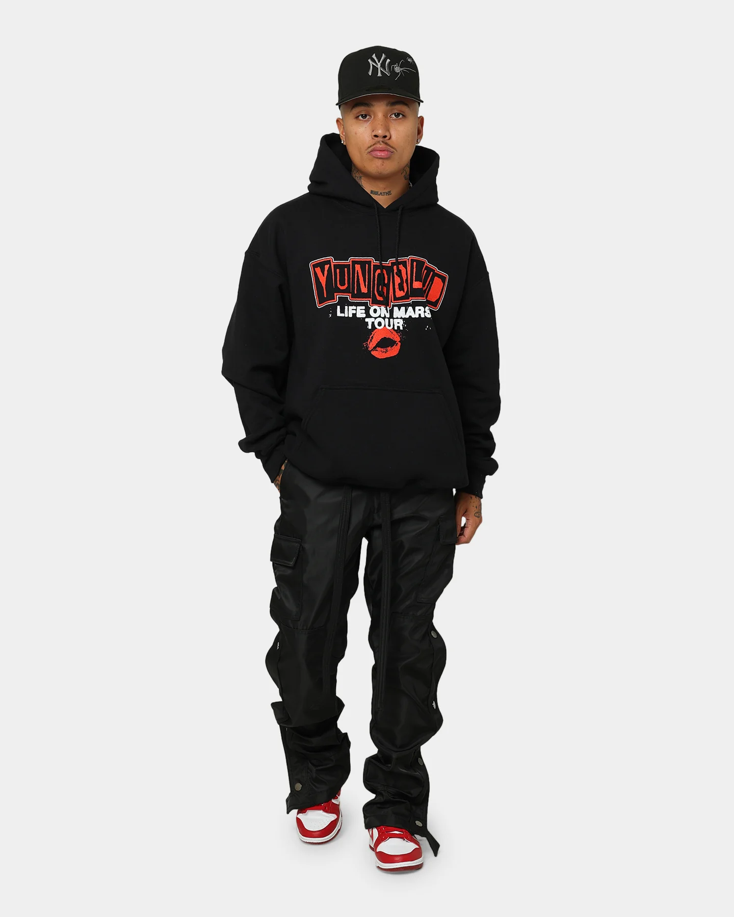 YUNGBLUD Life On Mars Hoodie Black - Image 5